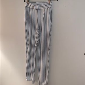 Anthropologie striped pants